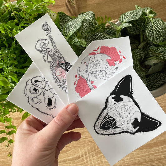 Sticker Pack - Cat Mad