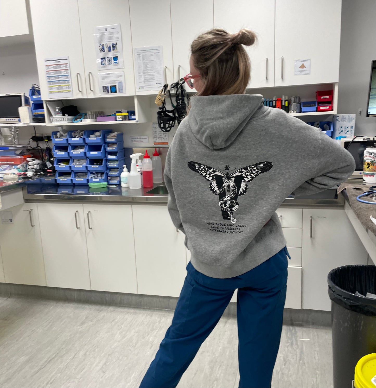 Veterinary Medicine Hoodie.